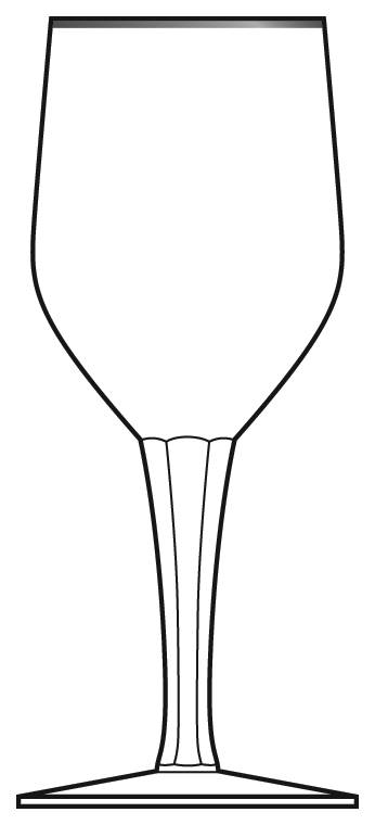 Platinum Lady Water Goblet by Kusak Cut Glass Works-1