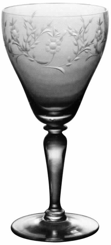 Shalimar Water Goblet by Kusak Cut Glass Works-1
