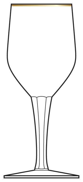 Solitaire Water Goblet by Kusak Cut Glass Works-1