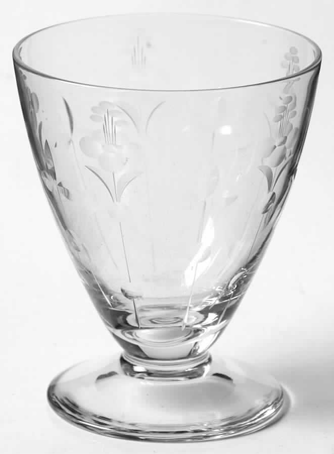 Springtime (Stem #3408) Oyster or Fruit Cocktail by Kusak Cut Glass Works-1