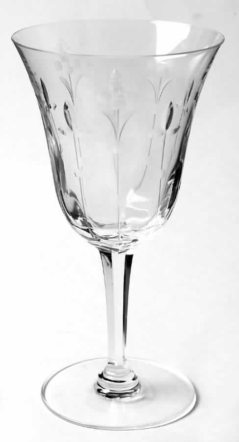 Springtime (Stem #5300) Water Goblet by Kusak Cut Glass Works-1