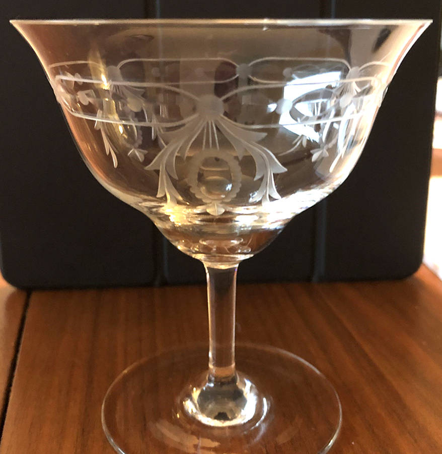 Wedgewood Low Sherbet by Kusak Cut Glass Works-1