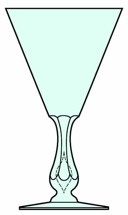 Grace Blue Water Goblet by Kosta-Boda-1