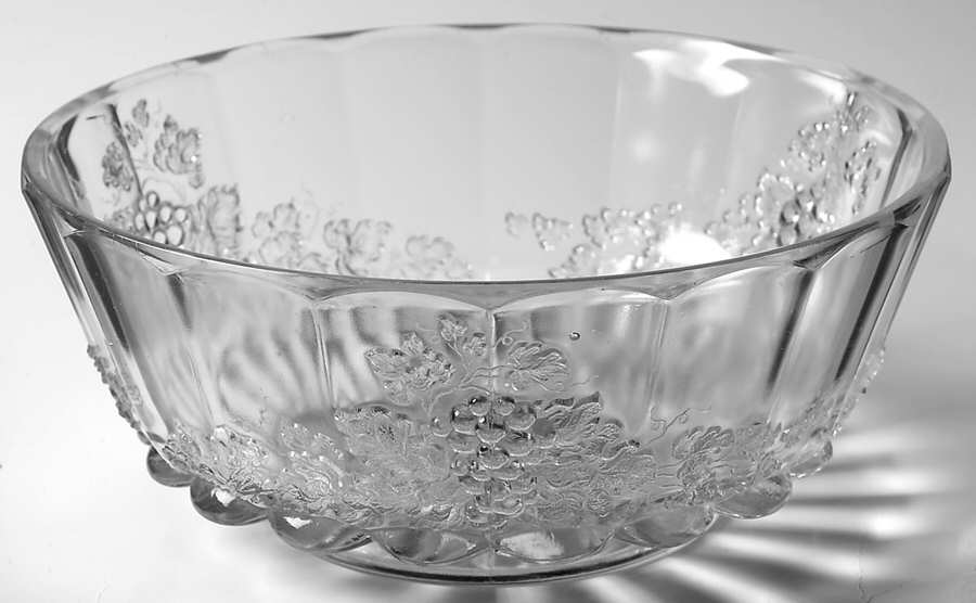 Paneled Grape 8" Round Bowl by Kokomo-1