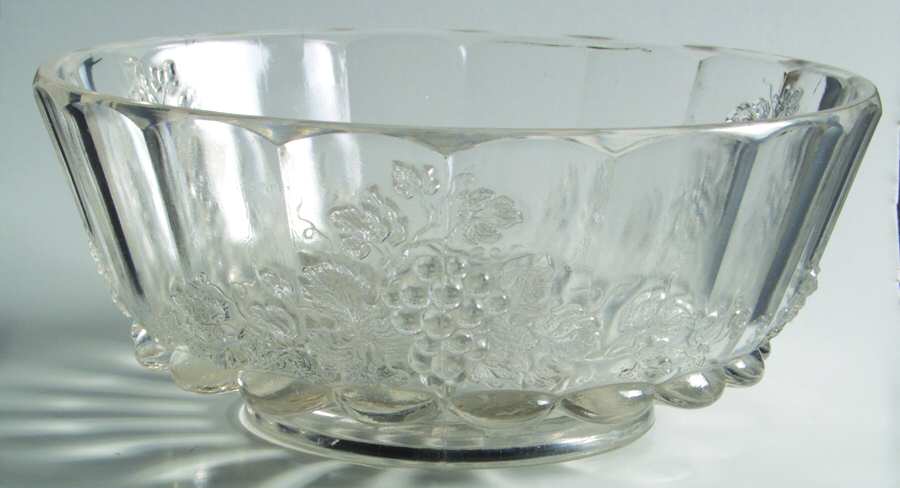 Paneled Grape Candy Dish No Lid by Kokomo-1