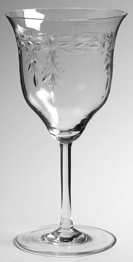 3120-1 Water Goblet by Kusak Cut Glass Works-1
