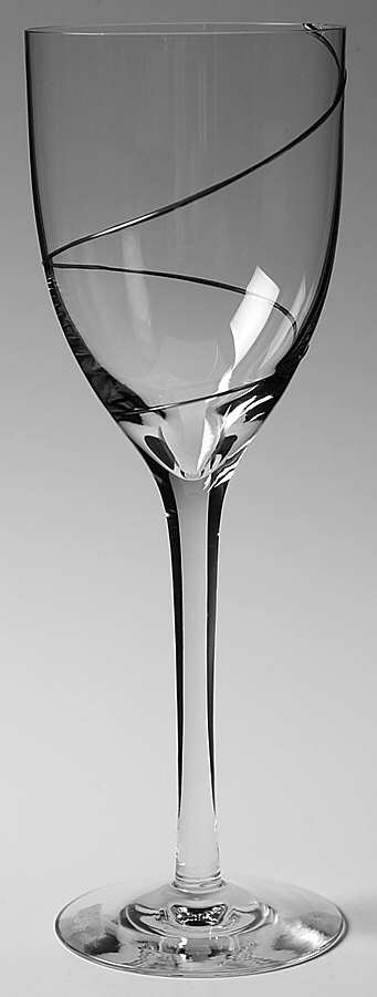 Line Platinum Water Goblet by Kosta-Boda-1