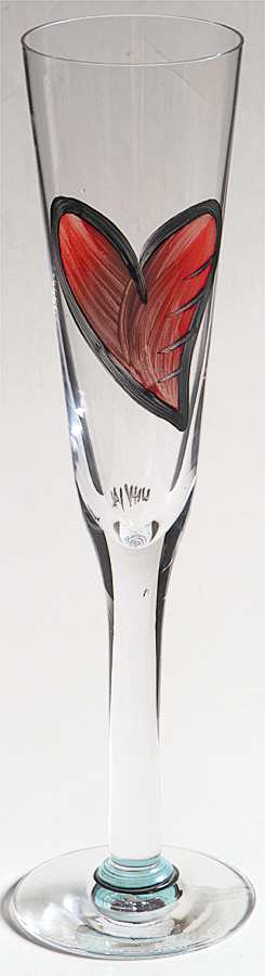 Hearts Fluted Champagne by Kosta-Boda-1