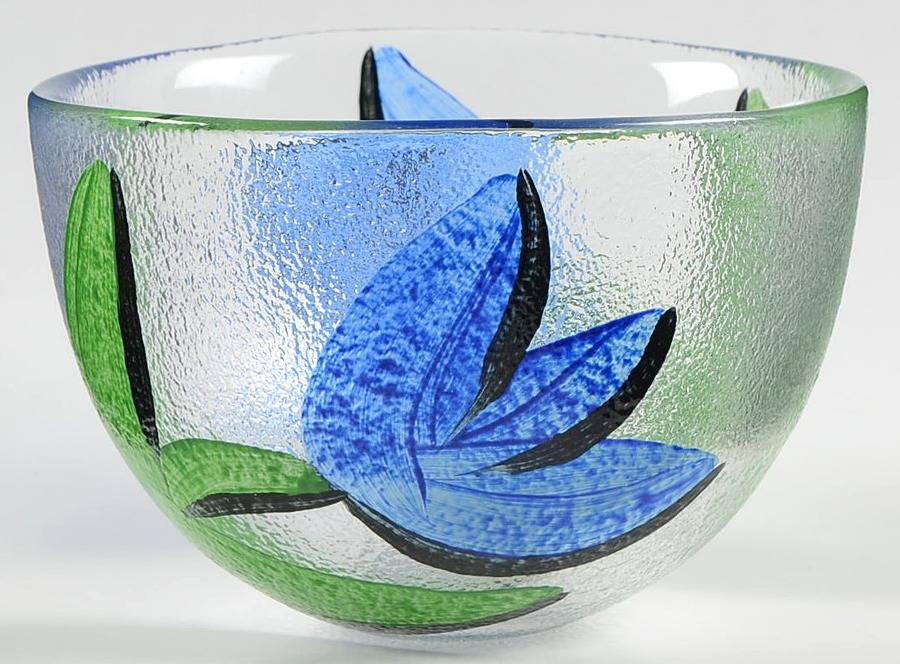 Tulipa 4" Round Bowl by Kosta-Boda-1