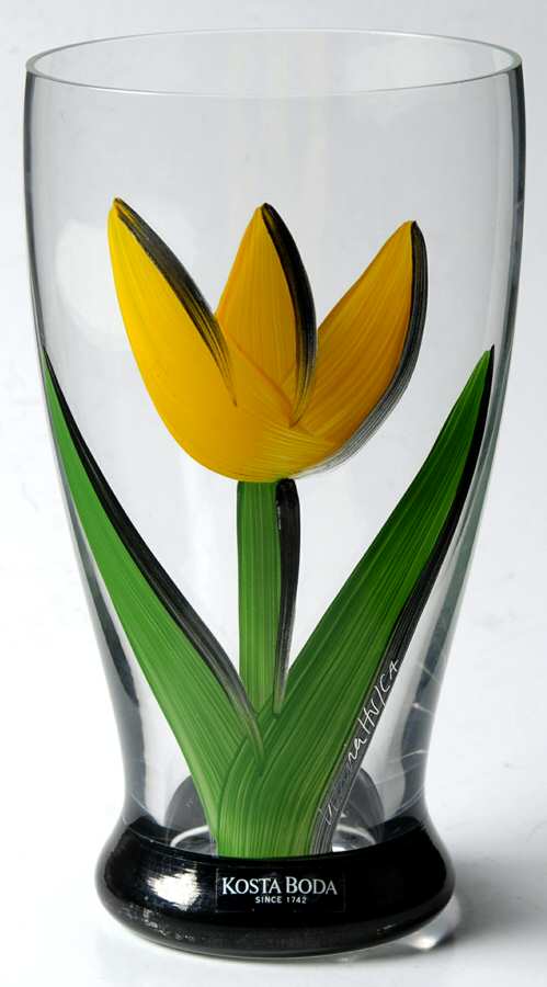 Tulipa 14 Oz Flat Tumbler by Kosta-Boda-1