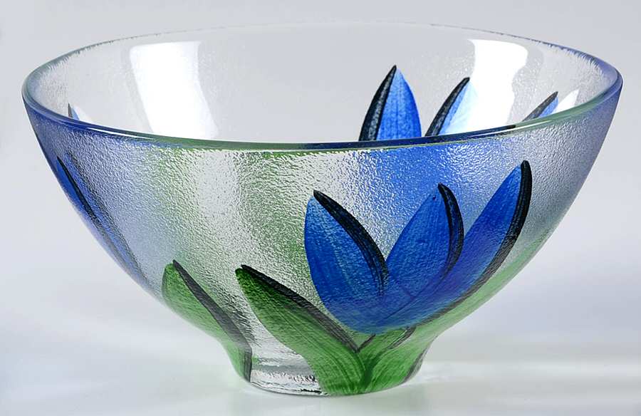 Tulipa 5" Round Bowl by Kosta-Boda-1