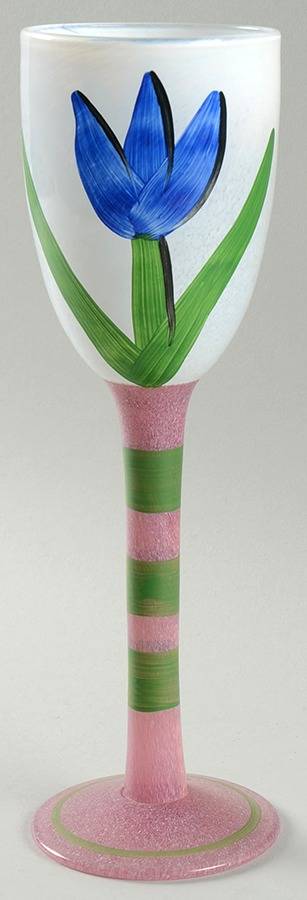 Tulipa Water Goblet by Kosta-Boda-1