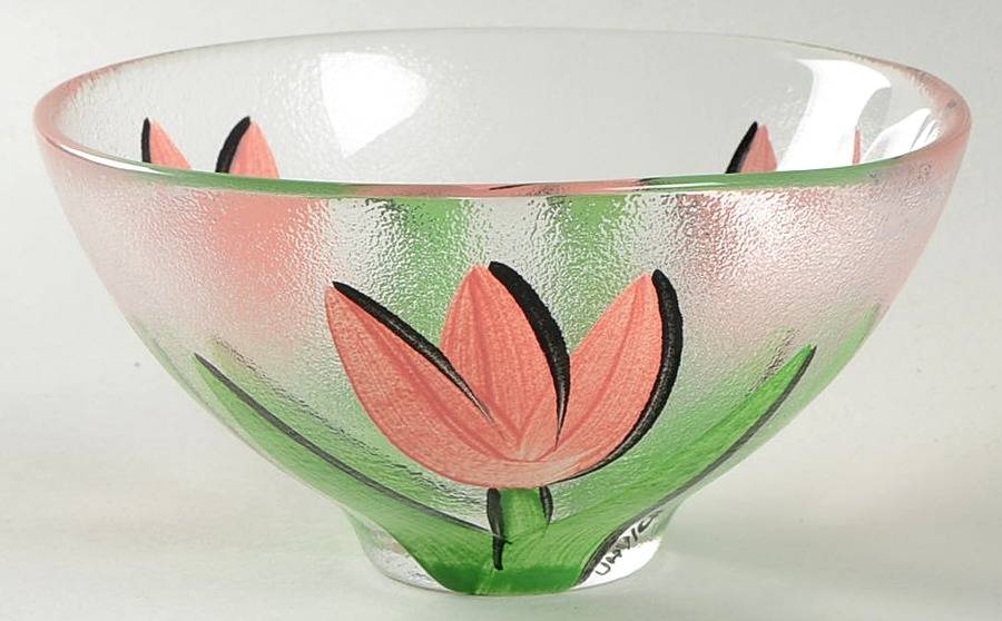 Tulipa 5" Round Bowl by Kosta-Boda-1
