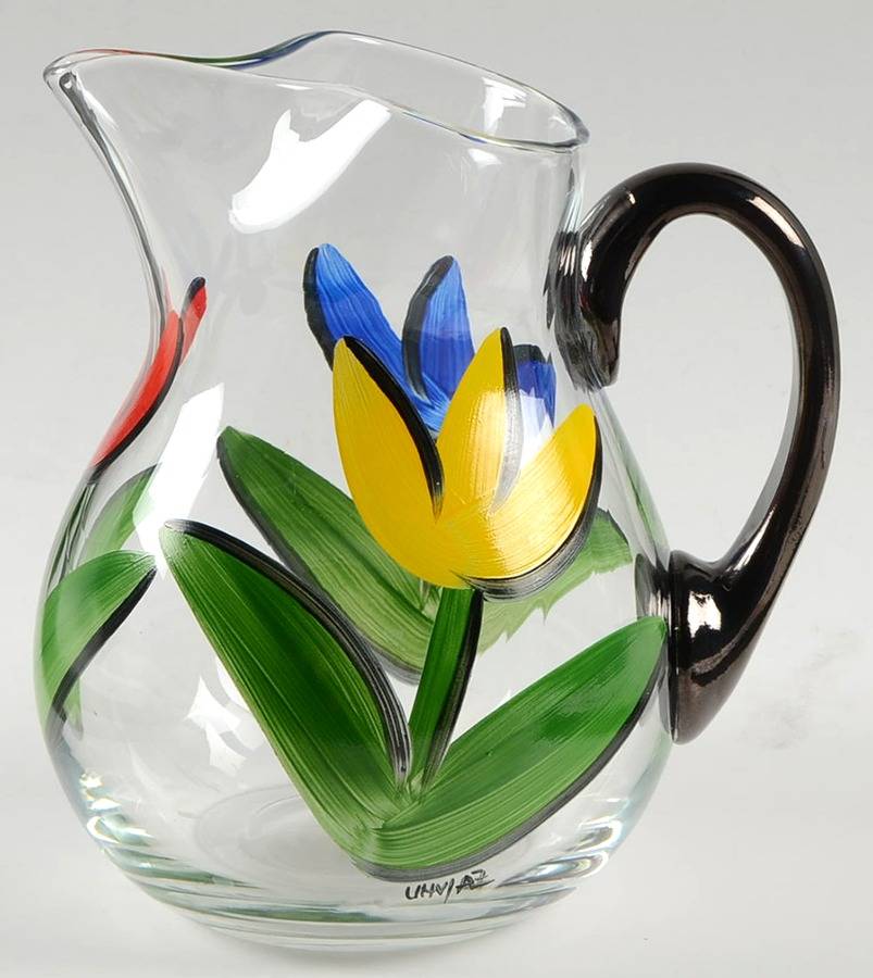 Tulipa 52 Oz Pitcher by Kosta-Boda-1