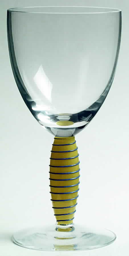 Epoch Yellow Claret Wine by Kosta-Boda-1