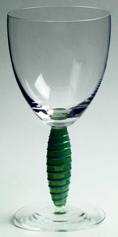 Epoque Green Wine Glass by Kosta-Boda-1