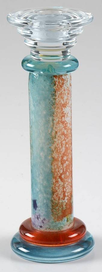 Cancan 8" Single Light Candlestick by Kosta-Boda-1