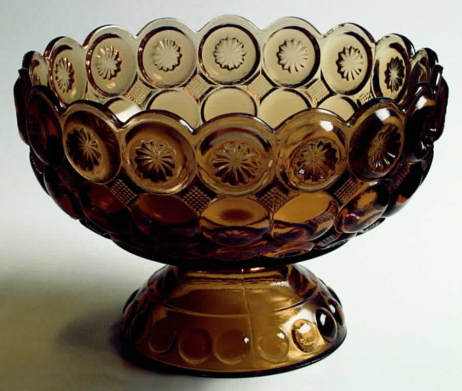 Moon and Star Variant Amber Footed Compote by Kemple-1