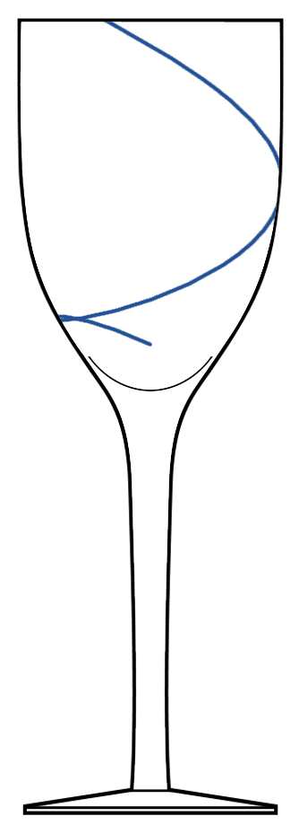 Line Blue Water Goblet by Kosta-Boda-1