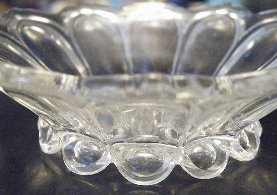 Columbia Clear Small Fruit Dessert Bowl by US Glass-1
