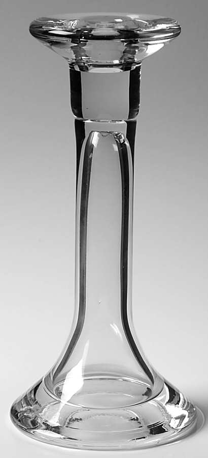 Trumpet 8" Single Light Candlestick by Kosta-Boda-1
