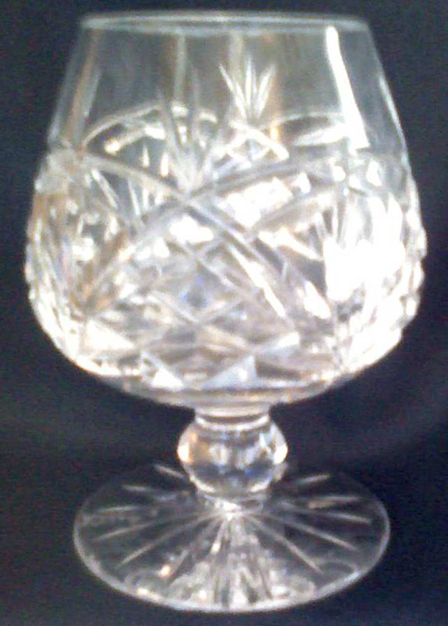 Pineapple Brandy Glass by Kinsale-1