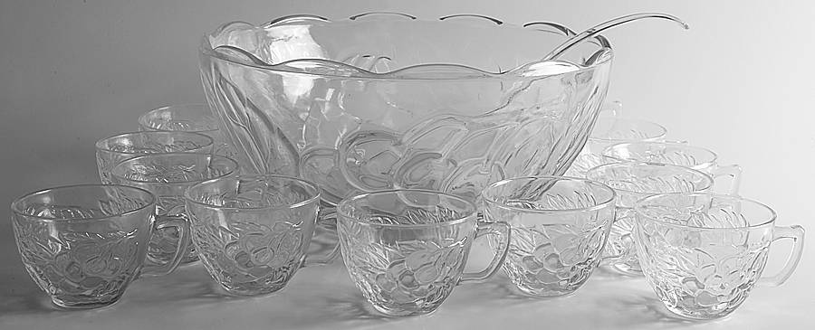 Vintage Clear (14 Pc) Punch Set (PUN,12 PCCU,CLADP) by Kig (Indonesia)-1