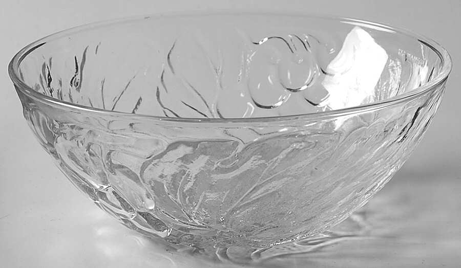 Vintage Clear 5" Small Fruit/Dessert Bowl by Kig (Indonesia)-1