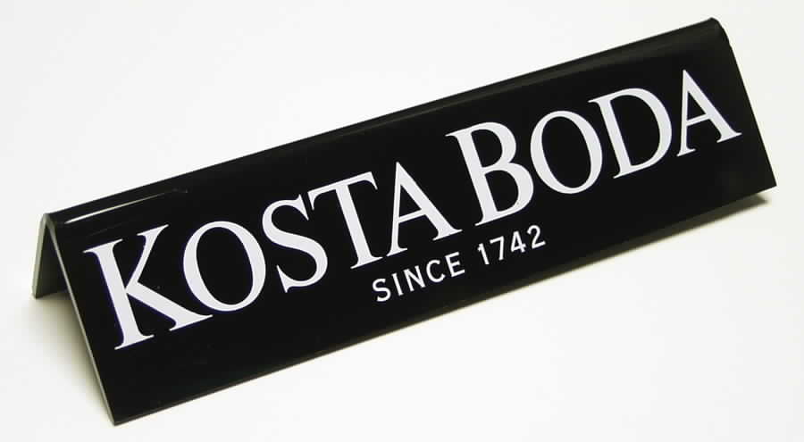 Advertising Signs Plastic Sign 1 by Kosta-Boda-1