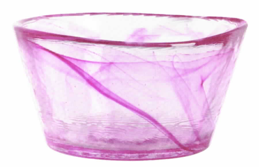 Mine Pink 6" Round Bowl by Kosta-Boda-1