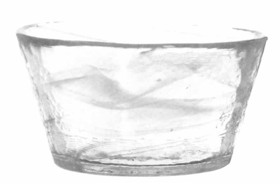 Mine White 6" Round Bowl by Kosta-Boda-1