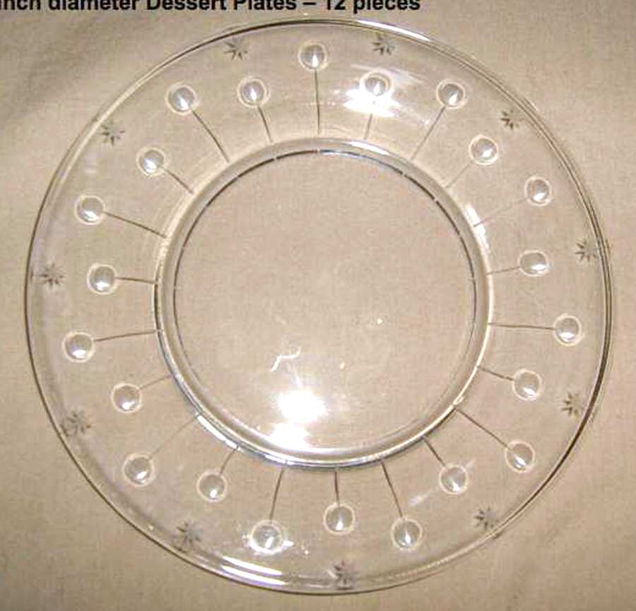 4300-1 7" Salad Plate by Kusak Cut Glass Works-1