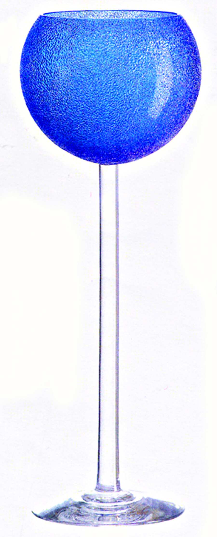 High Lights Blue Clear Candleholder-Votive by Kosta-Boda-1
