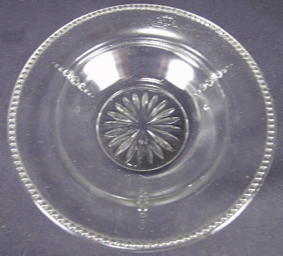 Bead Column Round Butter Dish No Lid by Kokomo-1