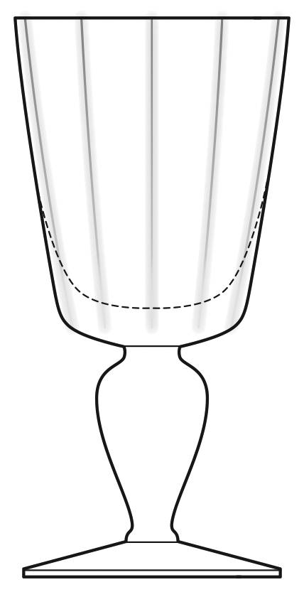Linne Water Goblet by Kosta-Boda-1