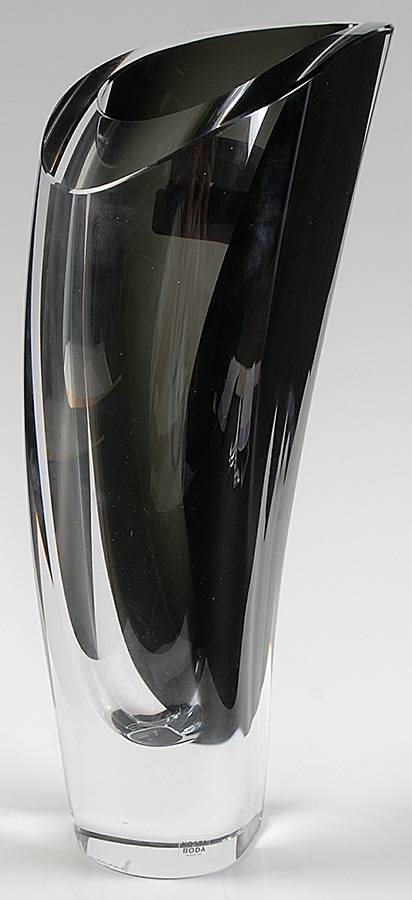 Aria 11" Flower Vase by Kosta-Boda-1