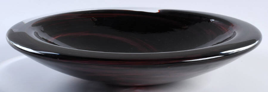 Atoll 12" Shallow Round Bowl by Kosta-Boda-1