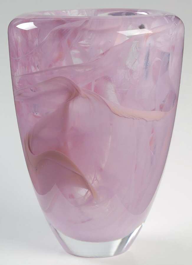 Atoll 8" Flower Vase by Kosta-Boda-1