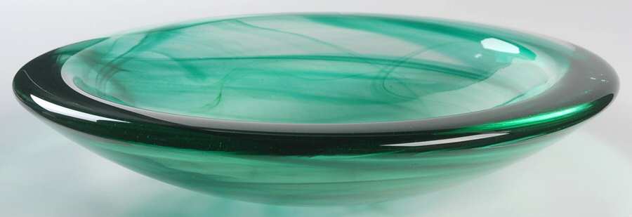 Atoll 12" Shallow Round Bowl by Kosta-Boda-1
