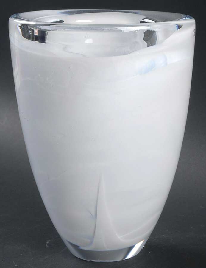 Atoll 8" Flower Vase by Kosta-Boda-1
