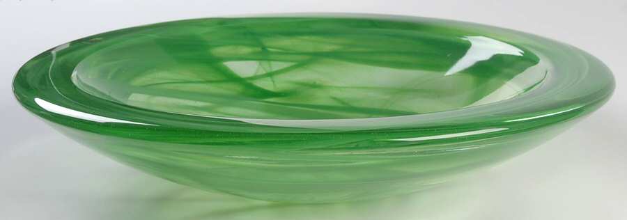 Atoll 12" Shallow Round Bowl by Kosta-Boda-1