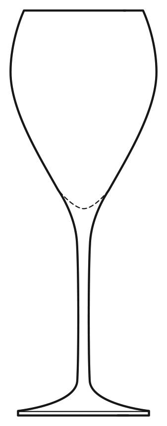 Elegance Water Goblet by Krosno-1
