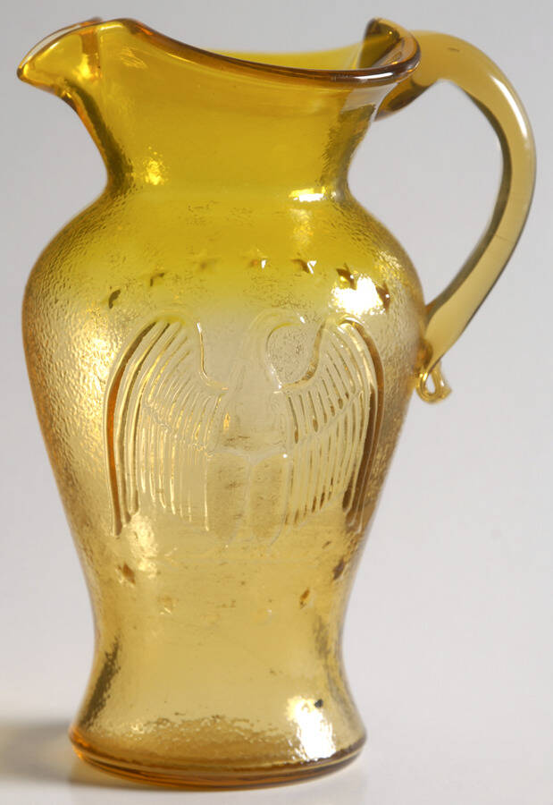 Bicentennial Yellow 12 Oz Pitcher by Kanawha-1