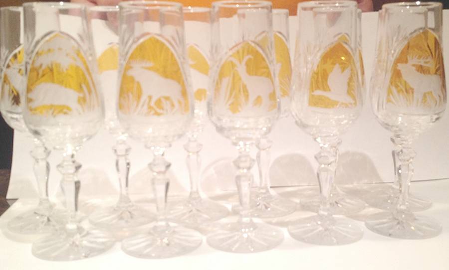 KRC10 Fluted Champagne by Krosno-1