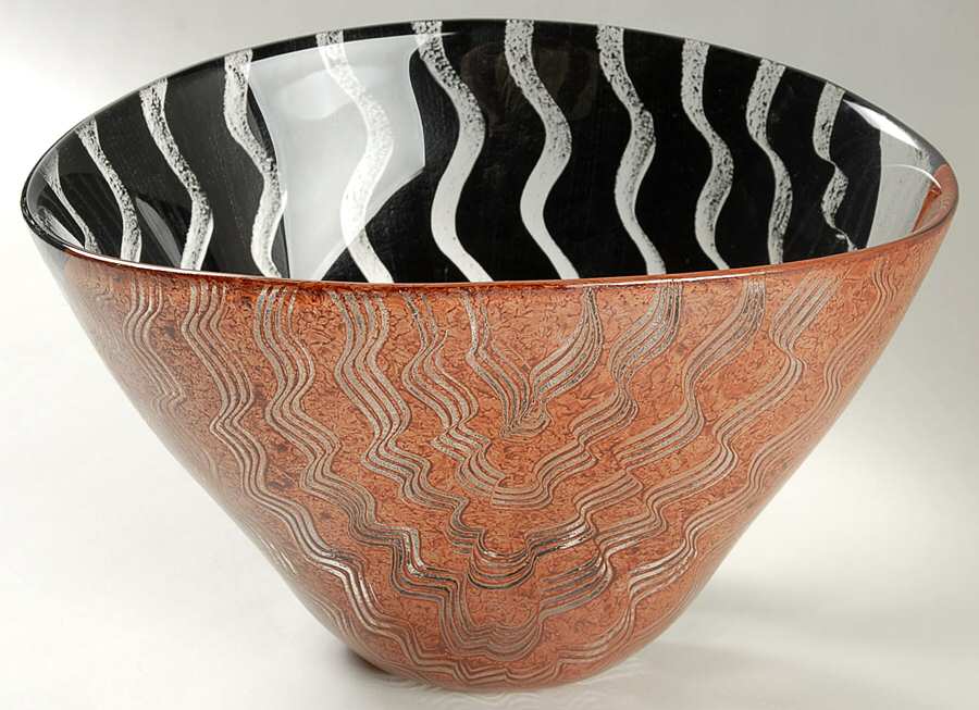 Tonga 11" Oval Bowl by Kosta-Boda-1