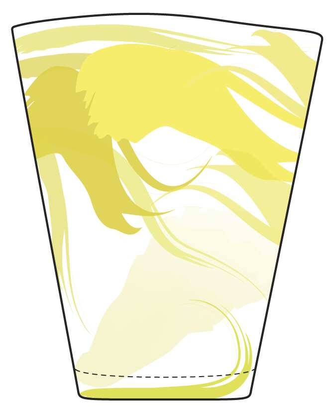 Mine Yellow Flat Tumbler by Kosta-Boda-1