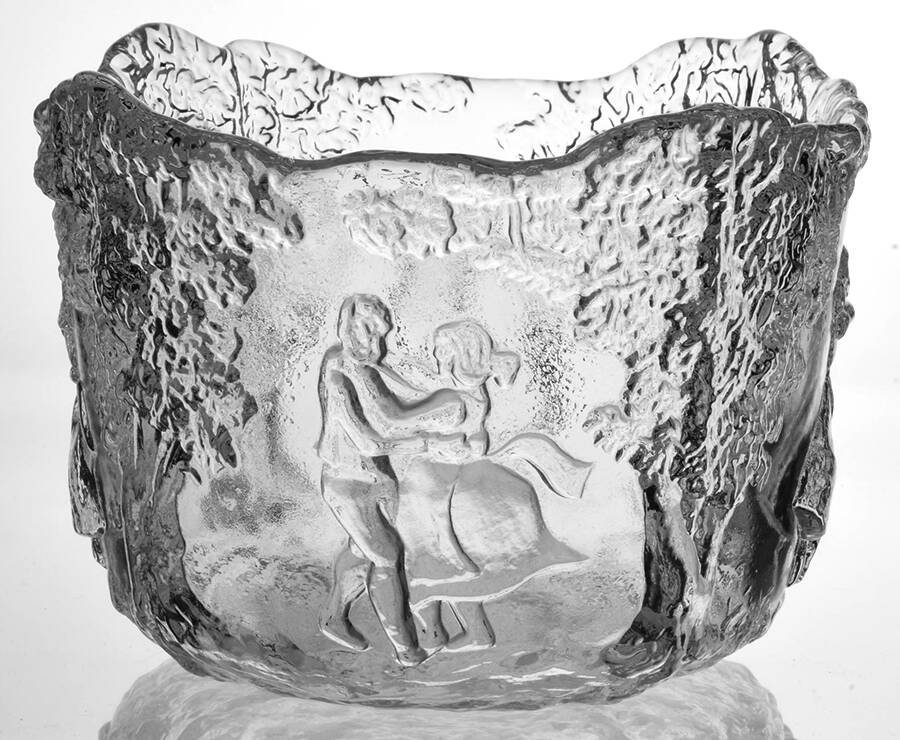 Rhapsody 7" Round Bowl by Kosta-Boda-1