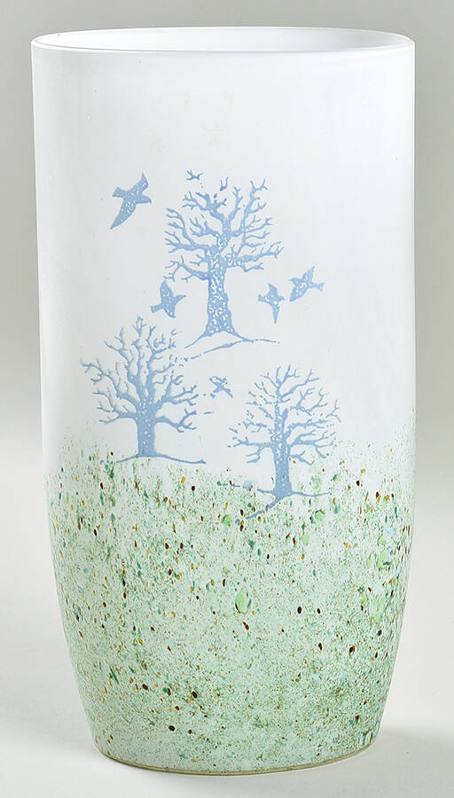 October 9" Flower Vase by Kosta-Boda-1