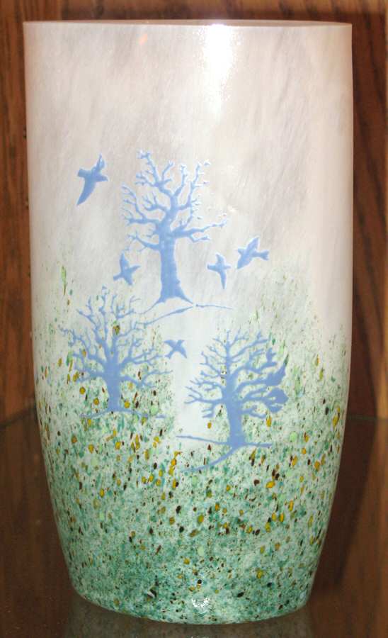 October 8" Flower Vase by Kosta-Boda-1