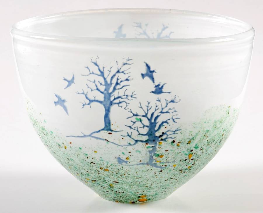 October 4" Round Bowl by Kosta-Boda-1